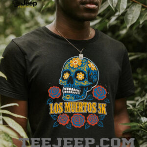 Los Muertos 5K Sugar Skull T Shirt