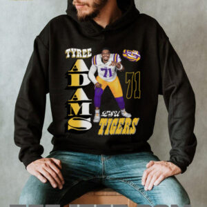 Lsu Tigers Football Tyree Adams Portrait T Shirt