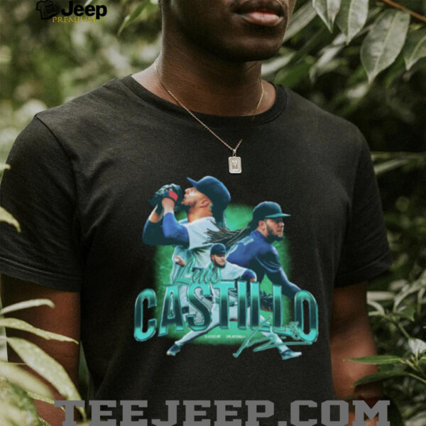 Luis Castillo Seattle Mariners Pitcher Signature Graphic TShirt