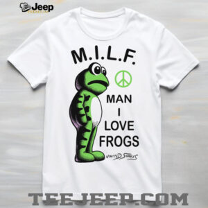 M.I.L.F. Man I Love Frogs T Shirt