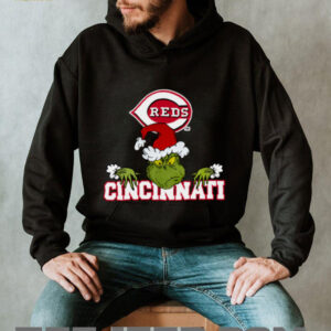 MLB Cincinnati Reds Baseball Grinch Christmas T Shirt