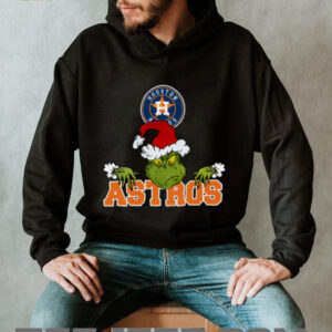 MLB Houston Astros Logo Baseball Grinch Christmas T Shirt