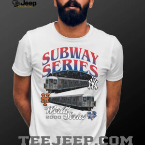 MLB Merchandise Mitchell & Ness Subway Series Duel World Series T Shirt