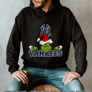MLB New York Yankees Logo Baseball Grinch Christmas T Shirt