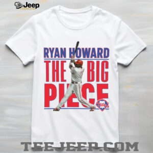 MLB Philadelphia Phillies Ryan Howard Cooperstown Player T Shirt