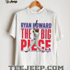 MLB Philadelphia Phillies Ryan Howard Cooperstown Player T Shirt
