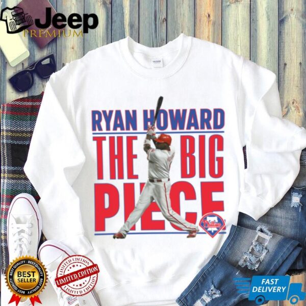 MLB Philadelphia Phillies Ryan Howard Cooperstown Player T Shirt