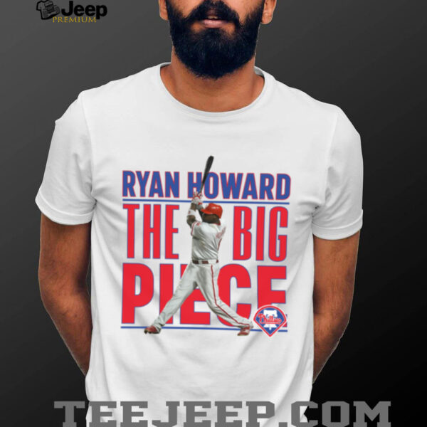 MLB Philadelphia Phillies Ryan Howard Cooperstown Player T Shirt