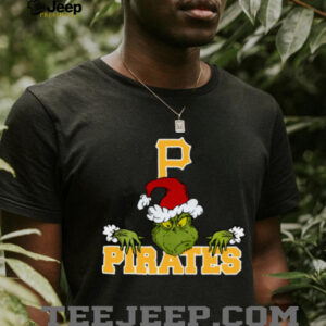 MLB Pittsburgh Pirates Logo Baseball Grinch Christmas T Shirt
