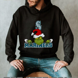MLB Seattle Mariners Logo Baseball Grinch Christmas T Shirt