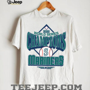 MLB Shop Seattle Mariners 2025 World Series Champions Victory Trophy T Shirt