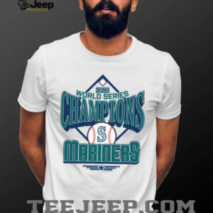 MLB Shop Seattle Mariners 2025 World Series Champions Victory Trophy T Shirt