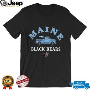 Maine Black Bears Classic College Truck Graphic Shirt