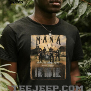 Mana Vivir Sin Aire Tour 2025 Shirt