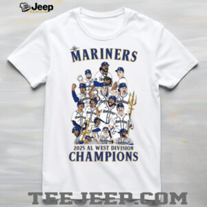 Mariners 2025 AL West Champions Throwbacks Northwest Shirt