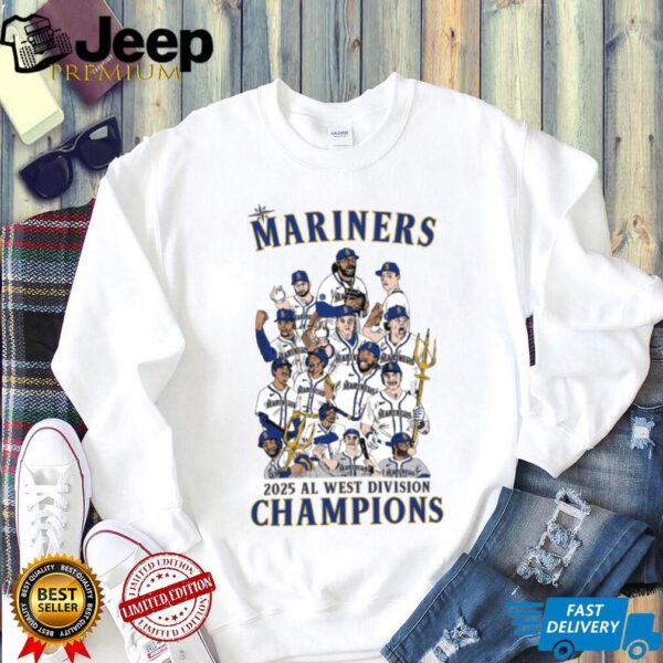 Mariners 2025 AL West Champions Throwbacks Northwest Shirt