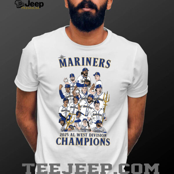Mariners 2025 AL West Champions Throwbacks Northwest Shirt