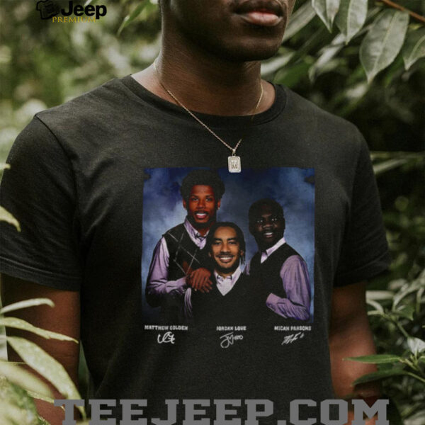 Matthew Golden Jordan Love Micah Parsons Green Bay Packers NFL Step Brothers signature shirt