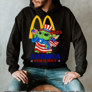 McDonald’s Baby Yoda 4th of July USA Hoodie 2025 McDonald’s Baby Yoda 4th of July USA Hoodie 2025