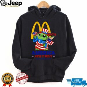 McDonald’s Baby Yoda 4th of July USA Hoodie 2025