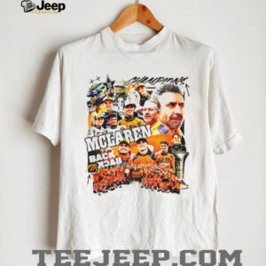McLaren Racing Wins 2025 Formula 1 World Constructors’ Championship back to back shirt