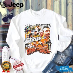 McLaren Racing Wins 2025 Formula 1 World Constructors’ Championship back to back shirt