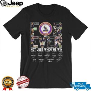 Melbourne Storm Forever Not Just When We Win Signatures 2025 T shirt