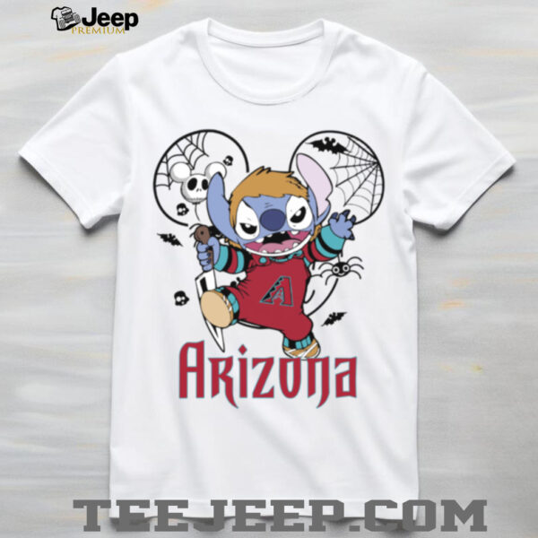 Men’s Arizona Diamondbacks Halloween 2025 Shirt Stitch Michael Baseball Graphic Tee