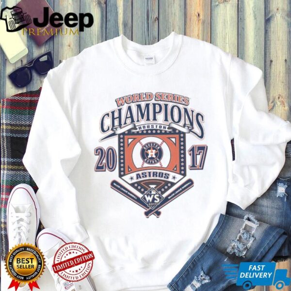 Men’s Houston Astros Cooperstown Collection World Series Champions Arch T Shirt