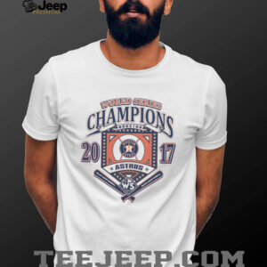 Men's Houston Astros Cooperstown Collection World Series Champions Arch T Shirt
