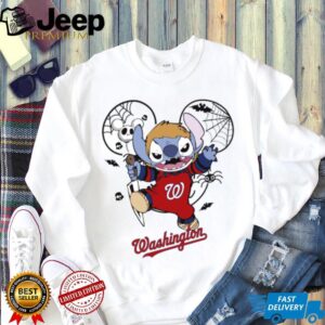 Men’s Washington Nationals Halloween 2025 Shirt Stitch Michael Baseball Graphic Tee