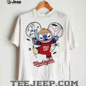Men’s Washington Nationals Halloween 2025 Shirt Stitch Michael Baseball Graphic Tee