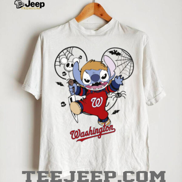 Men’s Washington Nationals Halloween 2025 Shirt Stitch Michael Baseball Graphic Tee