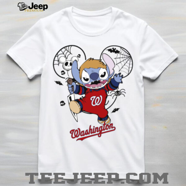 Men’s Washington Nationals Halloween 2025 Shirt Stitch Michael Baseball Graphic Tee