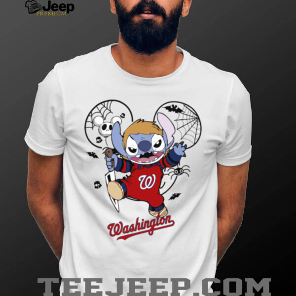 Men’s Washington Nationals Halloween 2025 Shirt Stitch Michael Baseball Graphic Tee