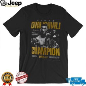 Merab Dvalishvili UFC 320 Bantamweight Champion signature vintage shirt