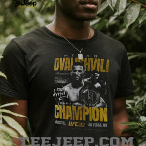 Merab Dvalishvili UFC 320 Bantamweight Champion signature vintage shirt
