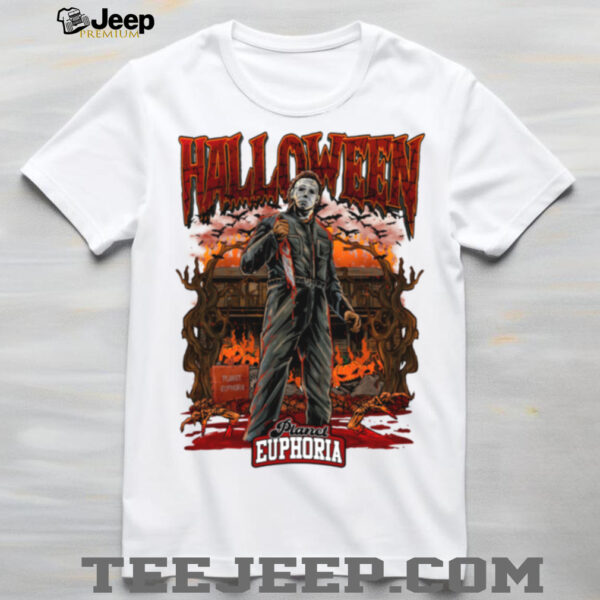 Michael Myers Halloween Horror Planet Euphoria T Shirt