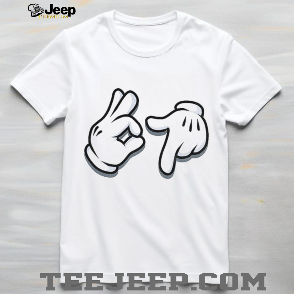Mickey 67 cartoon hand gestures shirt Mickey 67 cartoon hand gestures shirt