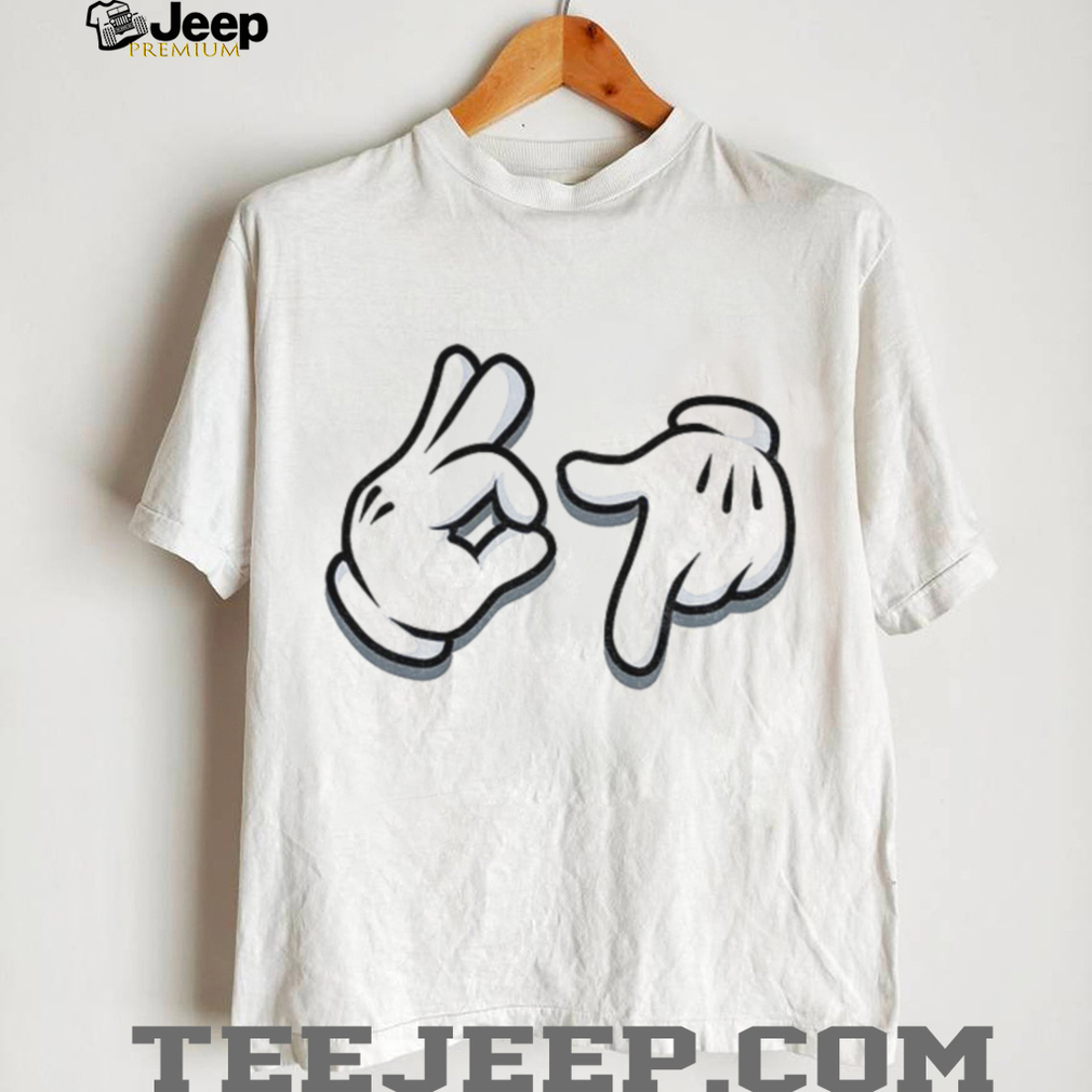 Mickey 67 cartoon hand gestures shirt Mickey 67 cartoon hand gestures shirt
