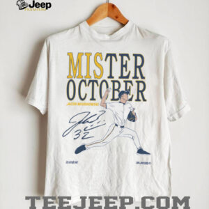 Milwaukee Brewers Jacob Misiorowski Mister October T Shirt