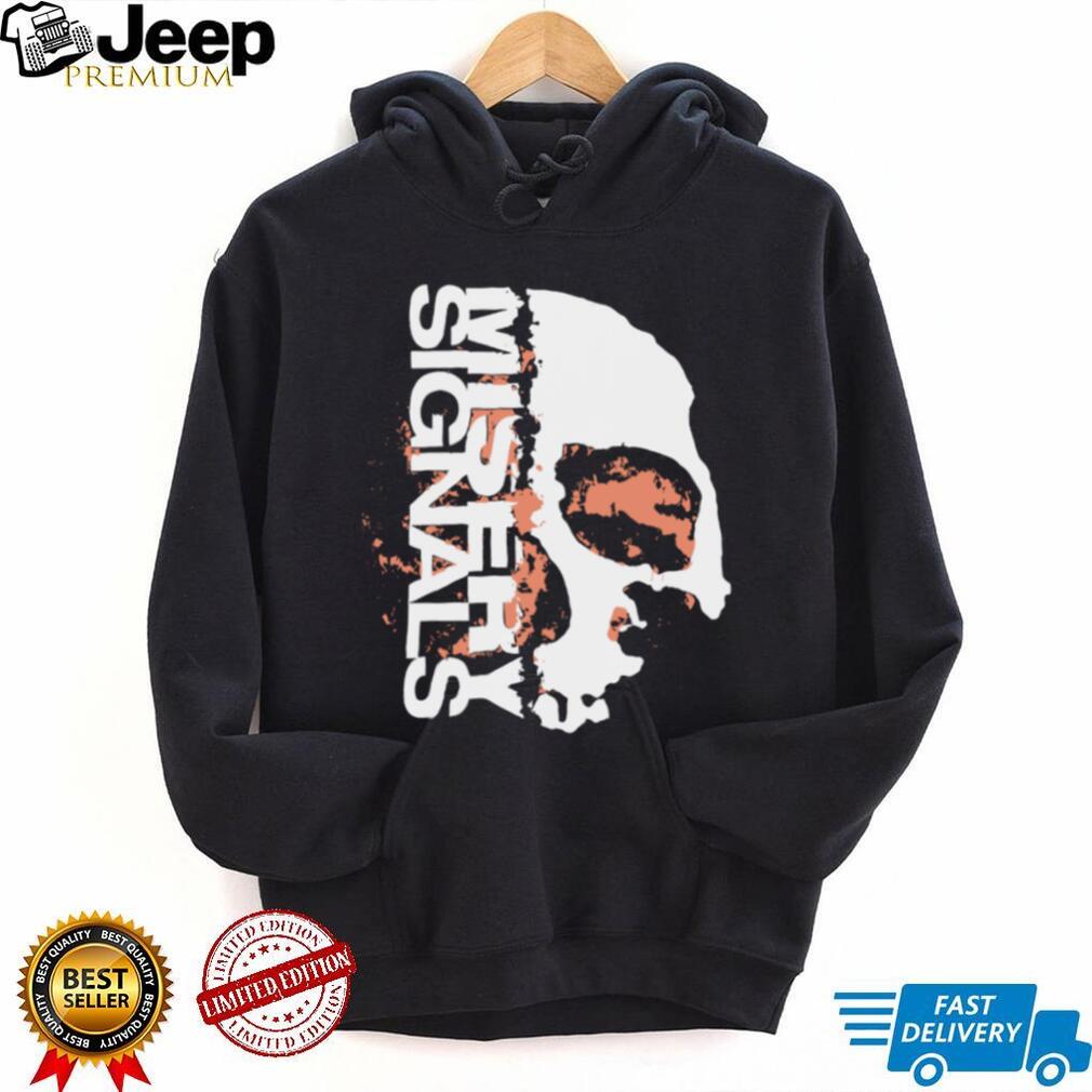 Misery Signals Merch OG Skull TShirt Misery Signals Merch OG Skull TShirt
