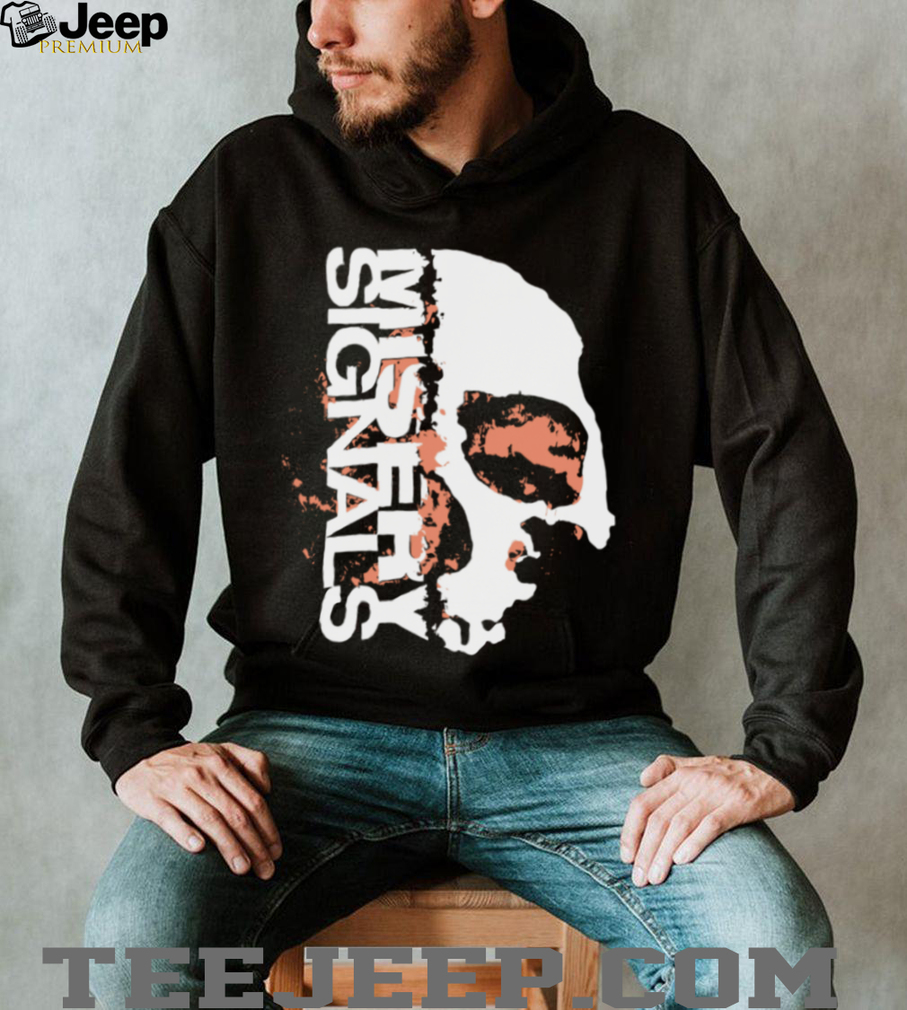 Misery Signals Merch OG Skull TShirt Misery Signals Merch OG Skull TShirt