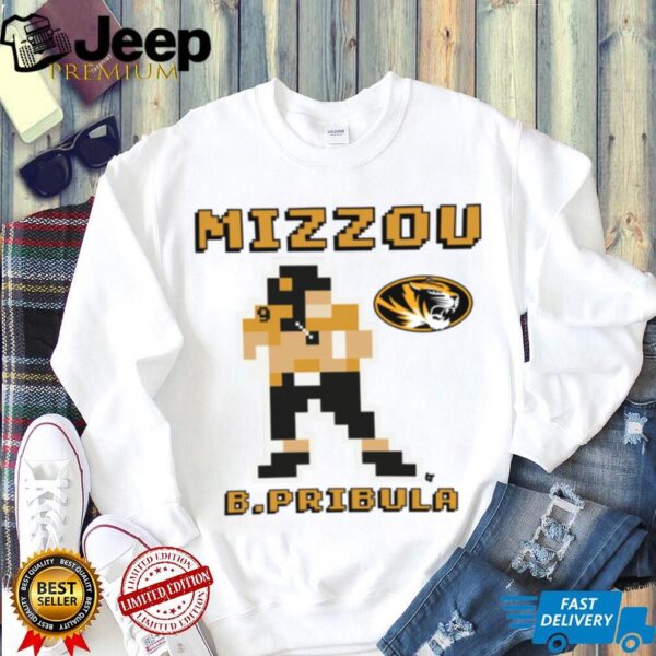Missouri Football Beau Pribula Retro Baller T Shirt Hoodie