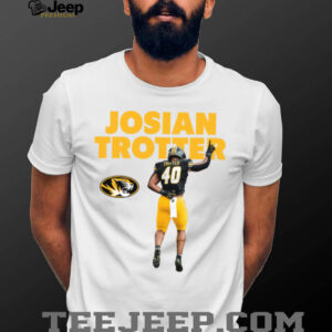 Mizzou Football Josiah Trotter Illustrated T Shirt Hoodie