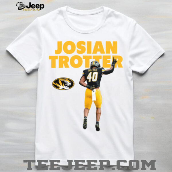 Mizzou Football Josiah Trotter Illustrated T Shirt Hoodie