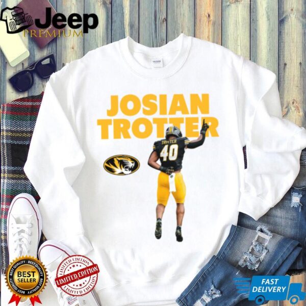 Mizzou Football Josiah Trotter Illustrated T Shirt Hoodie