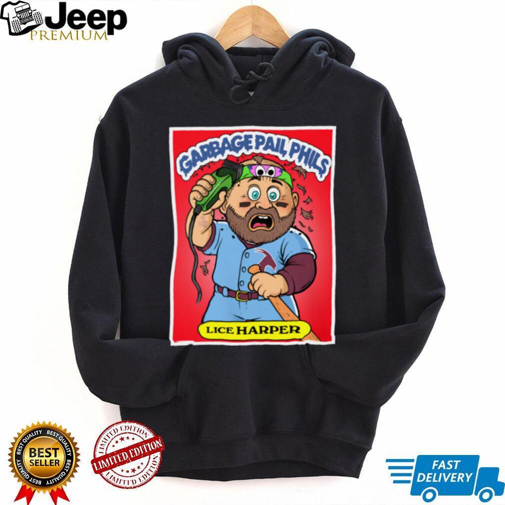 Mlb Phillies Merch Garbage Pail Phils Lice Harper Funny T Shirt Mlb Phillies Merch Garbage Pail Phils Lice Harper Funny T Shirt