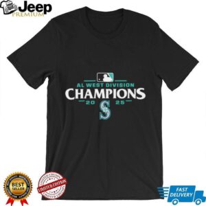 Mlb Seattle Mariners 2025 AL West Division Champions T Shirt