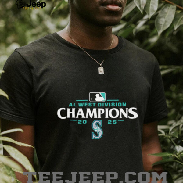 Mlb Seattle Mariners 2025 AL West Division Champions T Shirt